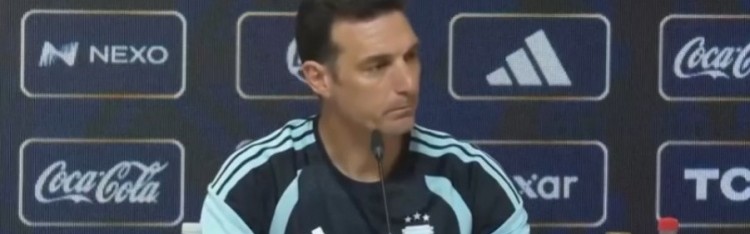 斯卡洛尼：梅西对阵赞比亚会首发；帕尼切利受伤这事真是太烦人了