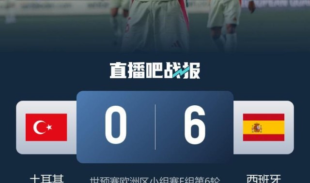 开云直播-世预赛-西班牙6-0土耳其两连胜 梅里诺戴帽奥亚萨瓦尔助攻戴帽